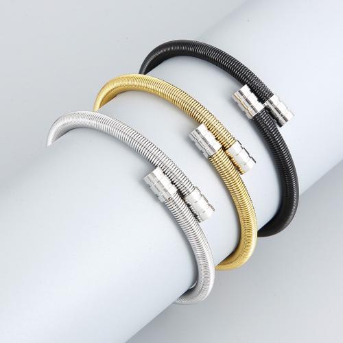 Stainless Steel Cuff Bangle, 304 Stainless Steel, fashion jewelry & for man 4mm, Inner Approx 60mm 