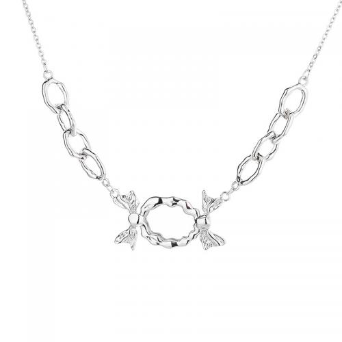 Ожерелье ручной латунные, Латунь, с Акрил, с 5cm наполнитель цепи, Сладости, ювелирные изделия моды & Женский, длина:Приблизительно 40 см, продается PC