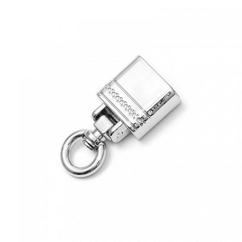 Zinc Alloy Key Clasp Finding, portable & DIY [