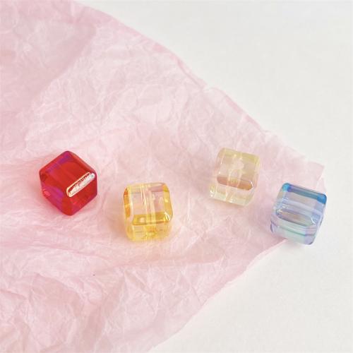 Beschichtung von Acryl-Perlen, Acryl, Quadrat, DIY, keine, 11.5mm, 300PCs/Tasche, verkauft von Tasche