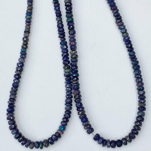 Opal Beads, DIY & faceted, mixed colors, Length about 3-5mm Approx 41 cm 