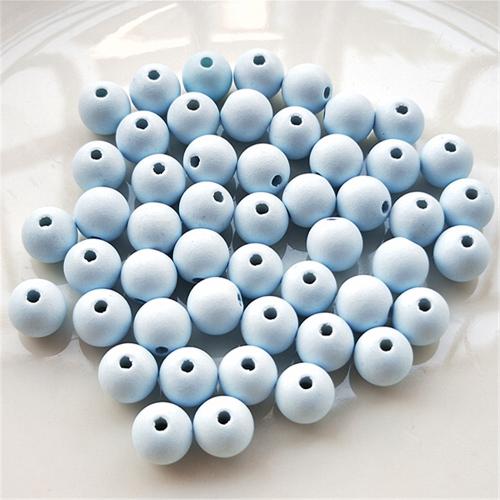Frosted Acrylic Beads, Round, DIY 
