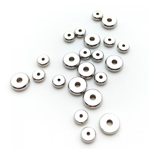 Edelstahl Perlen, Titanstahl, poliert, DIY & verschiedene Größen vorhanden, keine, 1000PCs/Tasche, verkauft von Tasche[