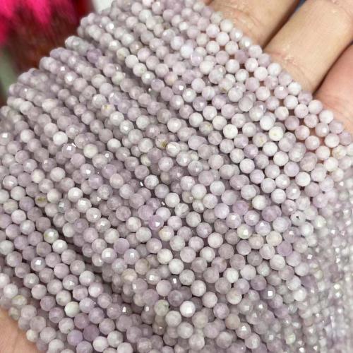 Kunzite Beads, Round, DIY & faceted, mixed colors 