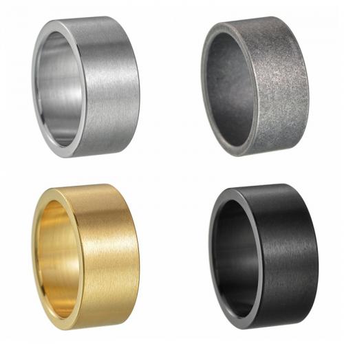 Titanium Steel Finger Ring, Antique finish, fashion jewelry & Unisex Width :10mm, thickness :2.5mm [
