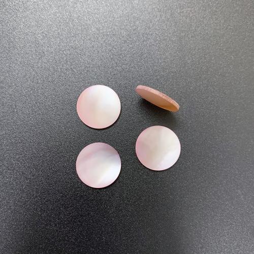 Seashell Cabochon, Pink Shell, polished, DIY 