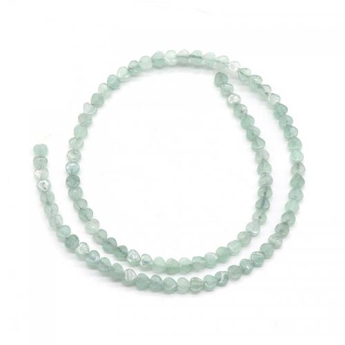 Single Gemstone Beads, Natural Stone, Heart, DIY 4mm Approx 38 cm 