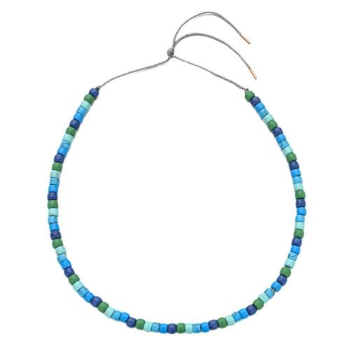 Gemstone Necklaces, Natural Stone, with Polyester Cord, handmade, vintage & adjustable & for woman Approx 40-50 cm 