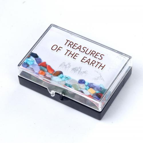 Полудрагоценный камень Минералы Specimen, Устойчивого, разноцветный продается Box