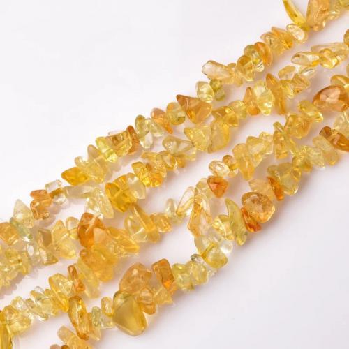 Cristal en jaune naturelles, perles de citrine, DIY & normes différentes pour le choix, Vendu par brin