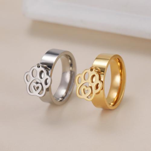 Stainless Steel Finger Ring, 304 Stainless Steel, Vacuum Ion Plating, fashion jewelry & Unisex width 5.9mm 