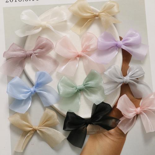 Hair Barrette Finding, Etamine, Bowknot, DIY 