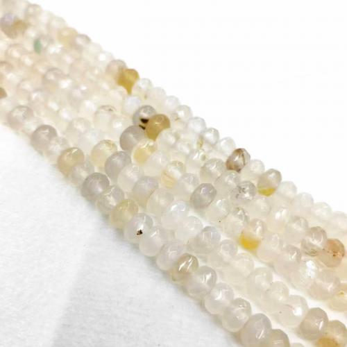 Single Gemstone Beads, Flat Round, DIY Approx 38 cm 