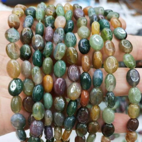 Single Gemstone Beads, Oval, DIY Approx 38 cm 