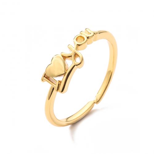 Brass Finger Ring, plated & for woman 