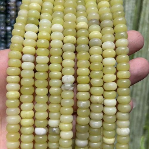 Single Gemstone Beads, Natural Stone, Abacus, polished, DIY  Approx 38 cm 