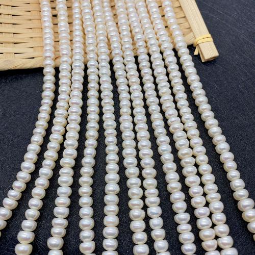 Natural Freshwater Pearl Loose Beads, irregular, polished & DIY white Approx 38 cm 