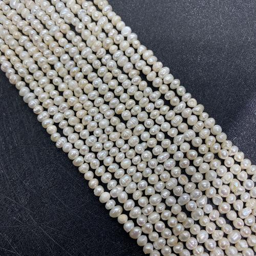 Natural Freshwater Pearl Loose Beads, irregular, polished, DIY white Approx 38 cm [