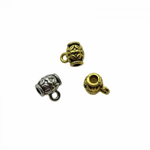 Zinc Alloy Bail Beads, plated, DIY Approx 0.3mm 