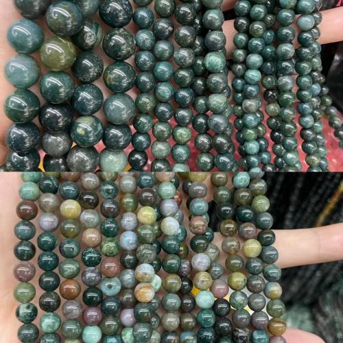 Agate Beads, Round, polished, DIY  Approx 38 cm 
