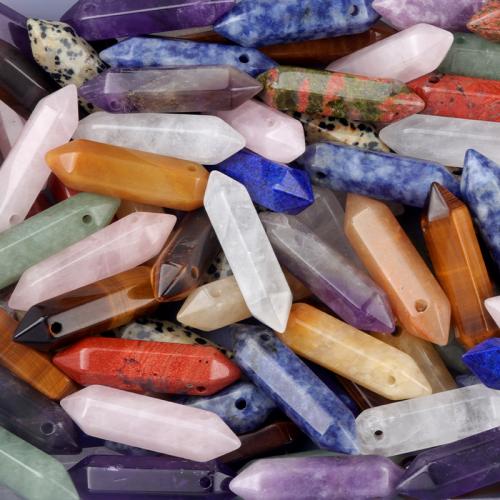 Gemstone ювелирные изделия Кулон, Полудрагоценный камень, DIY & различные материалы для выбора, Много цветов для выбора продается PC[