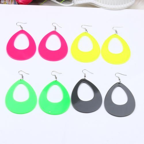 Acrylic Drop Earring, 4 pieces & fashion jewelry & for woman 