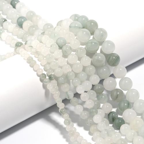 Single Gemstone Beads, Tianshan Blue Granite, Round, DIY 