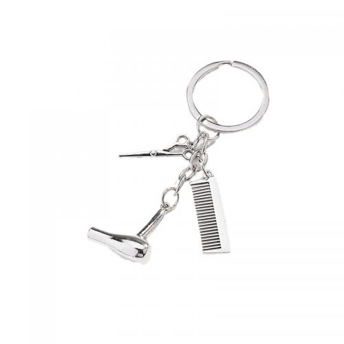 Zink-Legierung Schlüsselanhänger Schmuck, Zinklegierung, unisex, 90x33mm, verkauft von PC