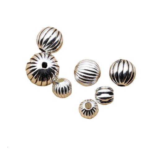Sterling Silver Spacer Beads, 925 Sterling Silver, Round, vintage & DIY 