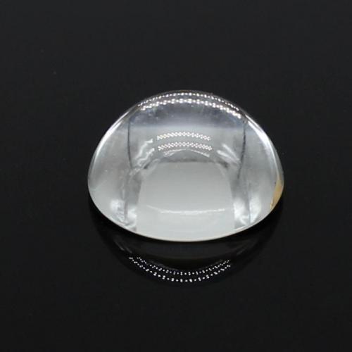 verre Autocollant DIY 3D, dôme, transparent, 18mm, Environ Vendu par sac