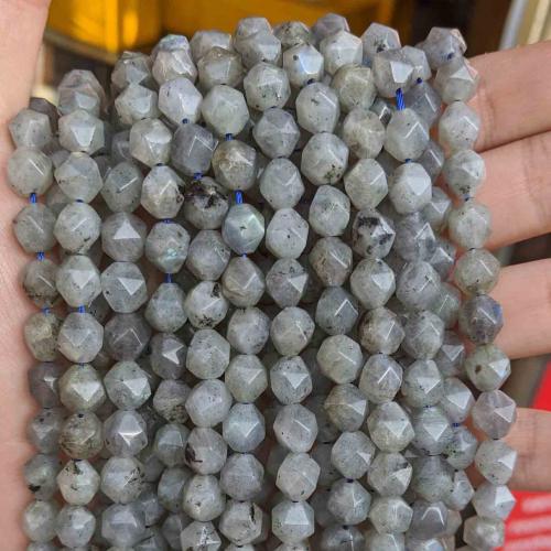 Labradorite Beads, polished, DIY & faceted, grey Approx 38 cm, Approx 