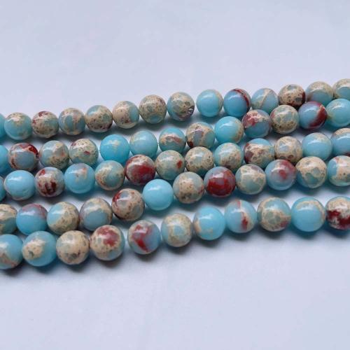 Single Gemstone Beads, Koreite, Round, polished, DIY mixed colors 