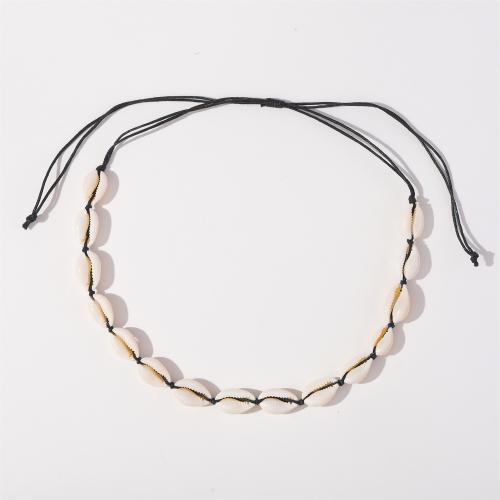 Shell Necklace, Adjustable & for woman cm 
