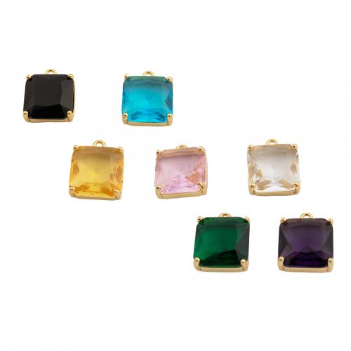 Cubic Zirconia Micro Pave Brass Pendant, fashion jewelry & Unisex & micro pave cubic zirconia Approx 1.5mm 
