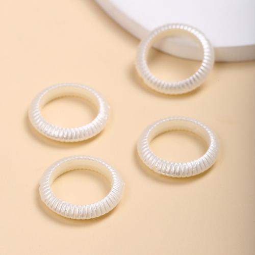 ABS Plastic Frame Bead, Donut, DIY, 20mm, Approx 