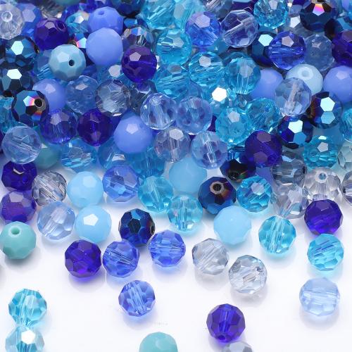 Glass Beads, DIY & faceted 8mm, Approx 