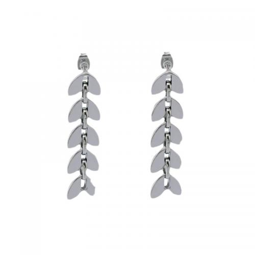 Stainless Steel Drop Earring, 304 Stainless Steel, plated & for woman, original color 