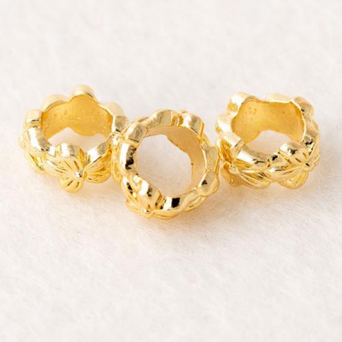 Zinc Alloy Spacer Beads, Flower, plated, DIY Approx 4.8mm, Approx 