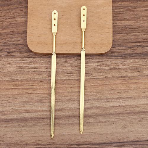 Hair Stick Findings, Zinc Alloy, plated, DIY & for woman Approx 2mm, Approx 