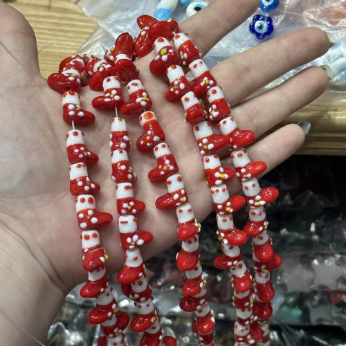 Lampwork Beads, DIY red 