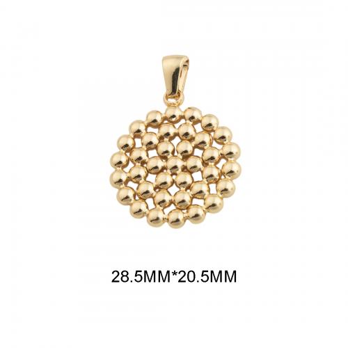 Cubic Zirconia Stainless Steel Pendant, 304 Stainless Steel, plated, DIY, golden Approx 3.5mm 