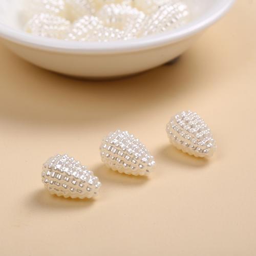 ABS Plastic Pearl Beads, Bayberry, DIY Approx [