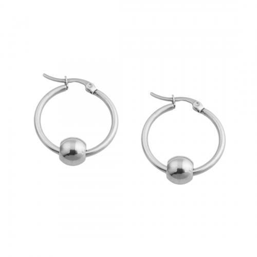 Stainless Steel Leverback Earring, 304 Stainless Steel, fashion jewelry & for woman, original color 