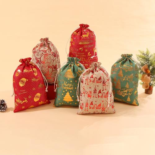 Хлопок ювелирных изделий сумки, ткань, Милые & разный размер для выбора & разные стили для выбора, Много цветов для выбора, продается PC