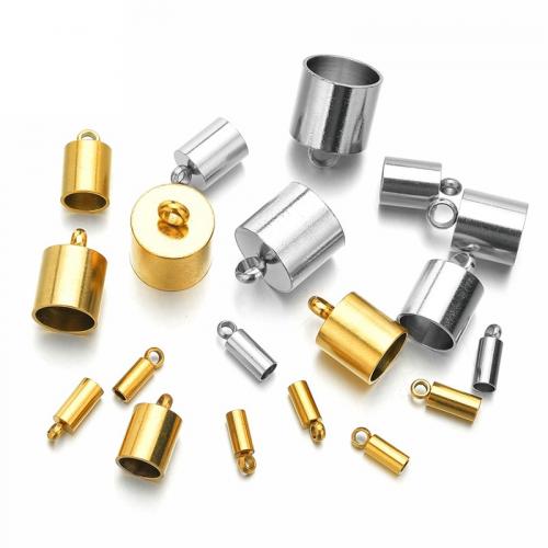 Stainless Steel End Caps, 304 Stainless Steel, Vacuum Ion Plating, machine polishing 