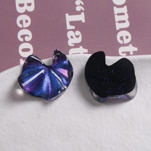 Resin Earring Drop Component, Bowknot, polished, multifunctional & DIY 