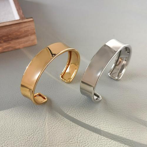 Zinc Alloy Cuff Bangle, plated, fashion jewelry & for woman 15mm, Inner Approx 60mm 