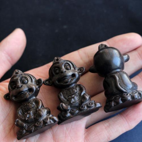 Carved Wood pendants, Сандал, обезьяна, резной, DIY продается PC