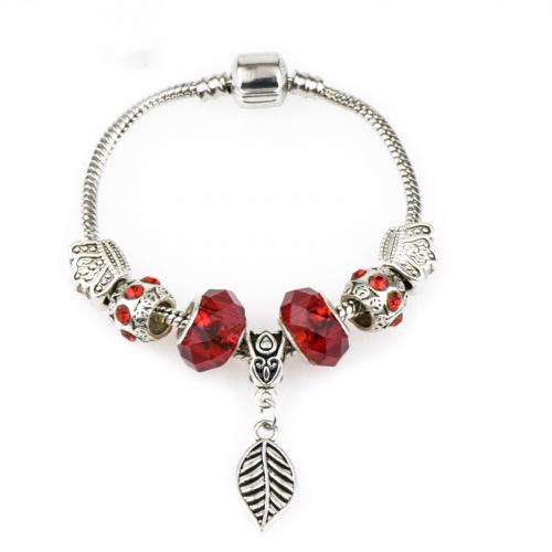 Zinc Alloy European Bracelets, fashion jewelry & for woman 