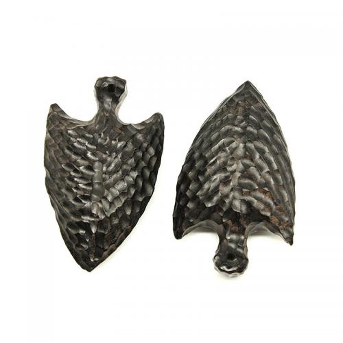 Carved Wood pendants, Черный сандал, резной, DIY, черный продается PC[